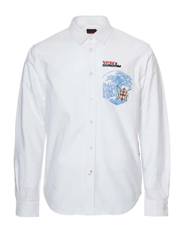 Seagull-inserted RX-78-2 GUNDAM Printed Shirt sold by Evisu