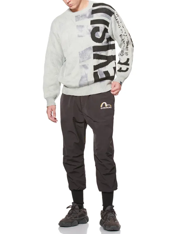 Glacier Logo Wool Sweater sold by Evisu