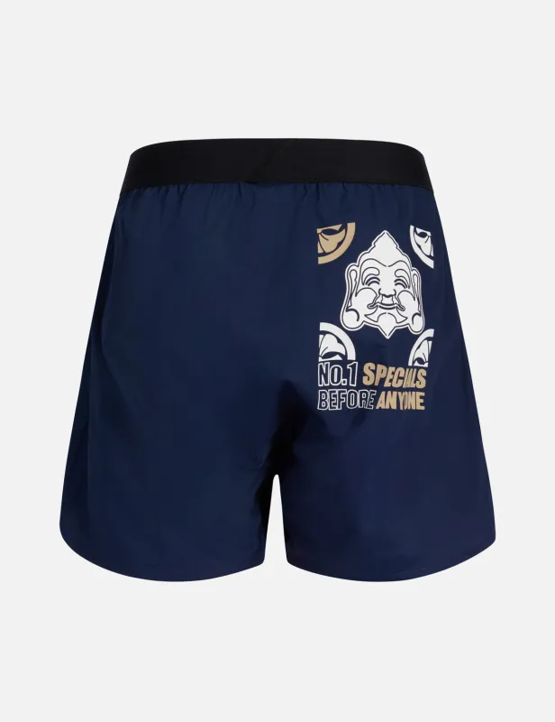 Pocket and Godhead Print Boxer Shorts sold by Evisu