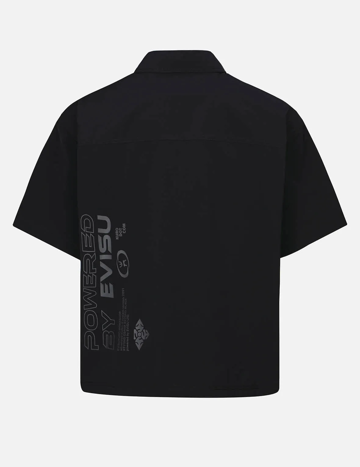 Logo and Seagull Embroidery Utility Shirt sold by Evisu product image thumbnail 3