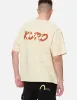 KURO BLACK Logo Print T-shirt sold by Evisu
