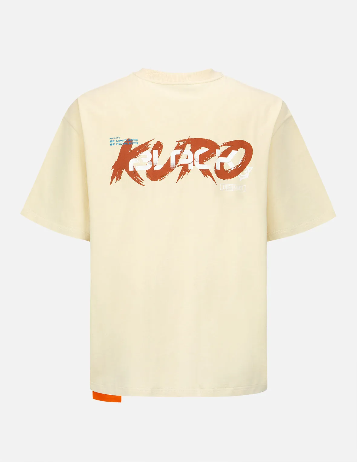 KURO BLACK Logo Print T-shirt sold by Evisu