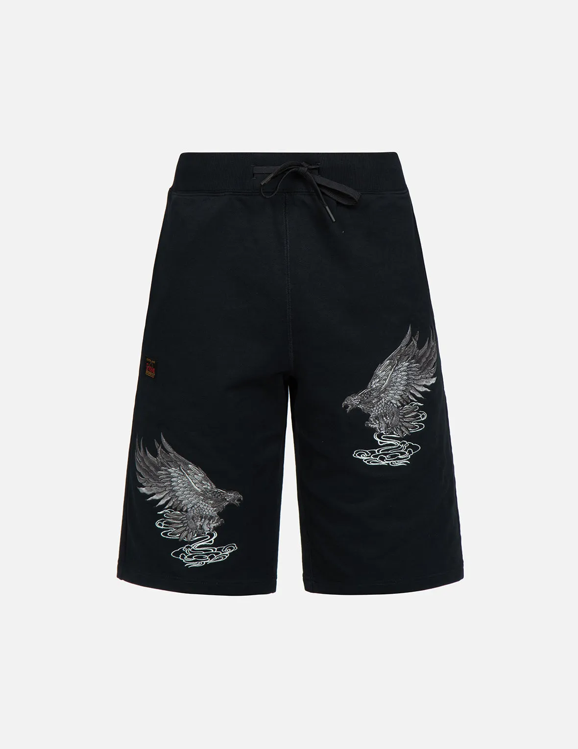 Eagle Embroidery Sweat Shorts sold by Evisu