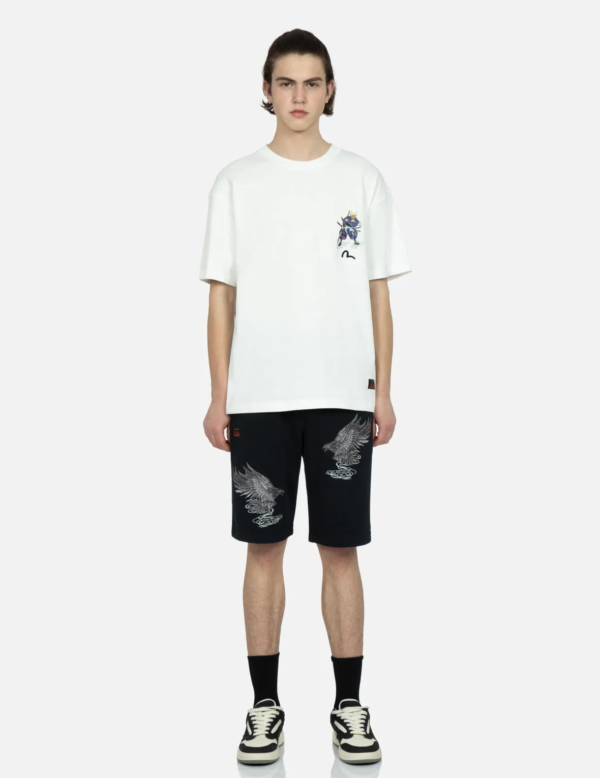 Eagle Embroidery Sweat Shorts sold by Evisu product image thumbnail 5