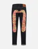 Ishigaki Camouflage Inserted Daicock Slim Fit Jeans #2010 no.1 sold by Evisu