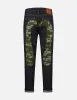 Ishigaki Camouflage Inserted Daicock Slim Fit Jeans #2010 no.1 sold by Evisu