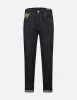 Ishigaki Camouflage Inserted Daicock Slim Fit Jeans #2010 no.1 sold by Evisu