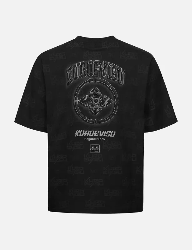 Allover logo print Fashion Fit T-shirt sold by Evisu
