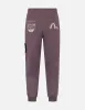 Washed Multi-pocket and Logos Print Straight Fit Sweatpants sold by Evisu
