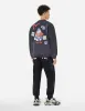 Washed Multi-pocket and Logos Print Straight Fit Sweatpants sold by Evisu