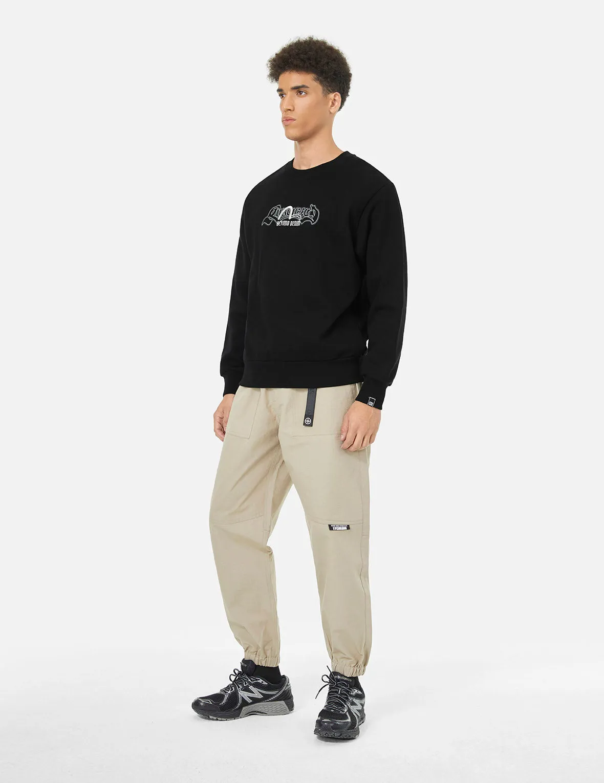Yatagarasu Embrodiery Relax Fit Sweatshirt sold by Evisu product image thumbnail 2