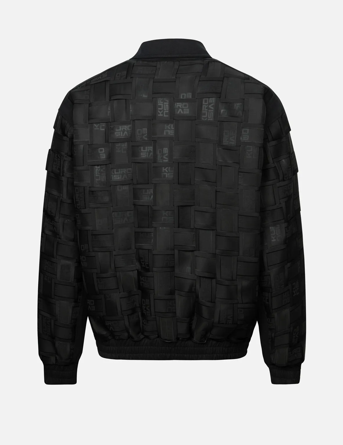 Allover Logo Print Relax Fit Tape Weaving Bomber Jacket sold by Evisu product image thumbnail 2