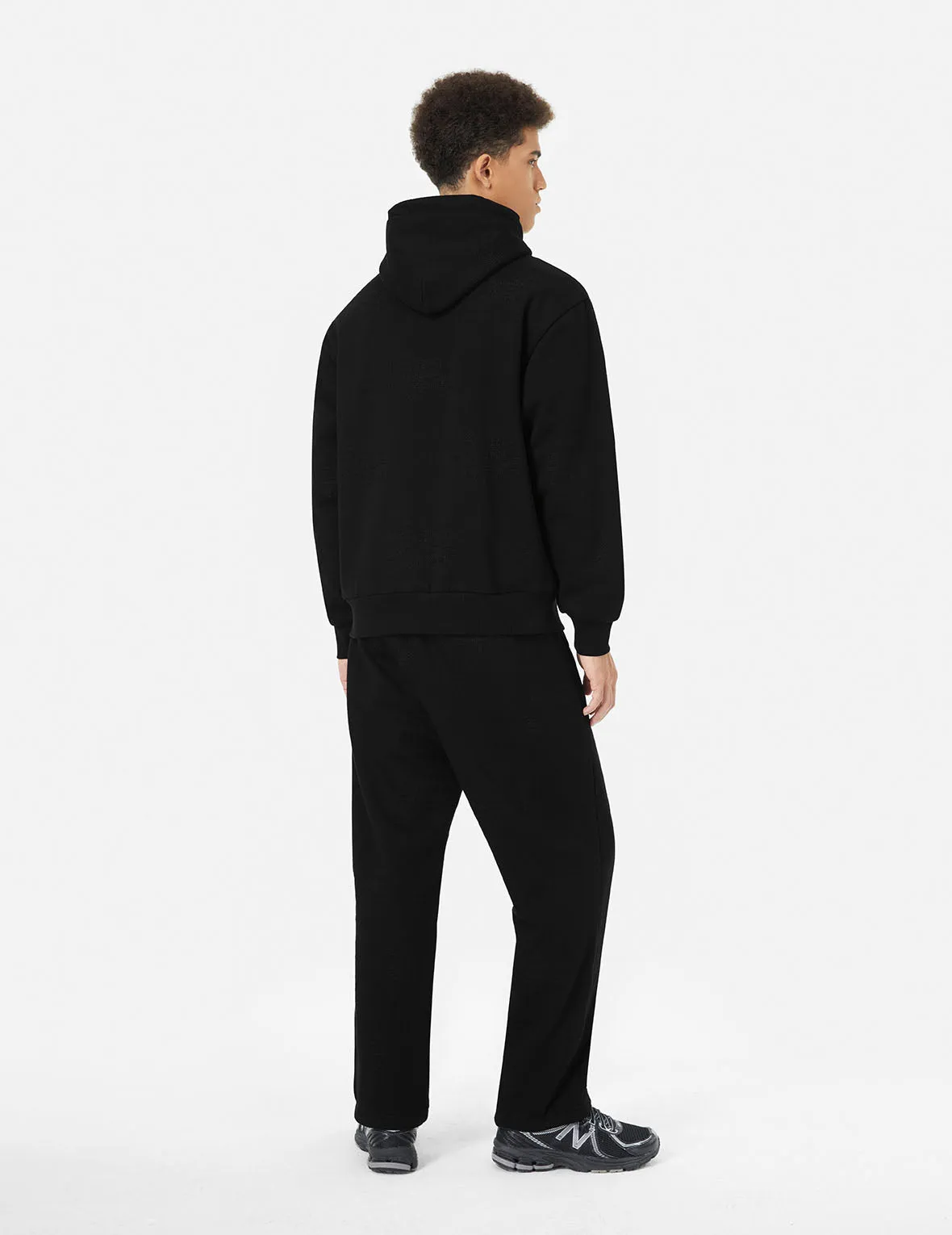 Allover Logo Regular Fit Quilting Hoodie sold by Evisu product image thumbnail 4