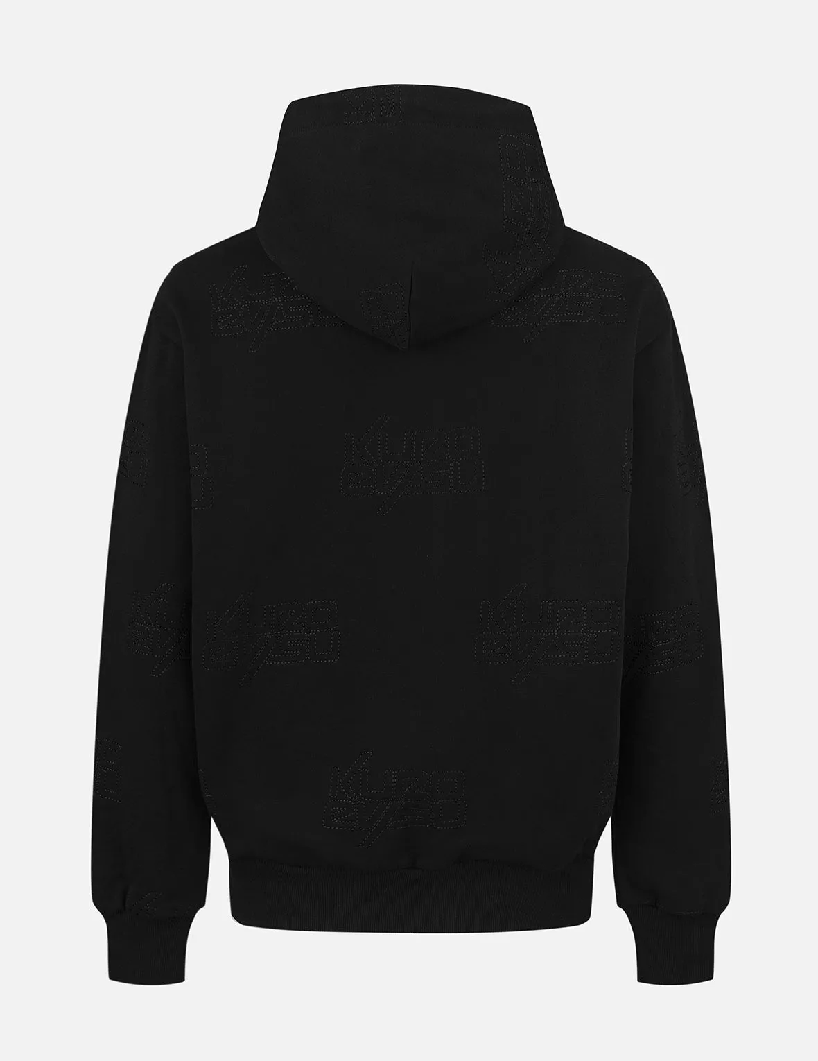 Allover Logo Regular Fit Quilting Hoodie sold by Evisu product image thumbnail 2