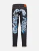 Tattoo Koi Daicock Embroidery Slim Fit Jeans #2010 sold by Evisu