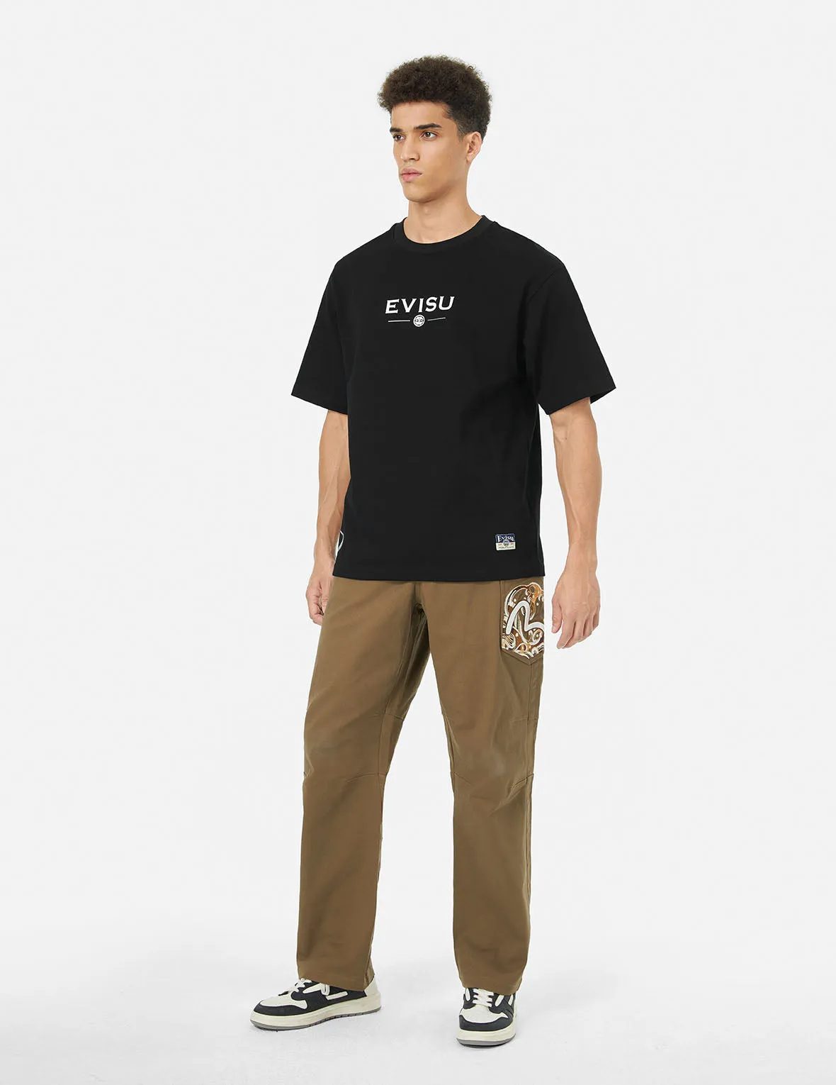 Ebisu Print Relax Fit T-Shirt sold by Evisu product image thumbnail 4