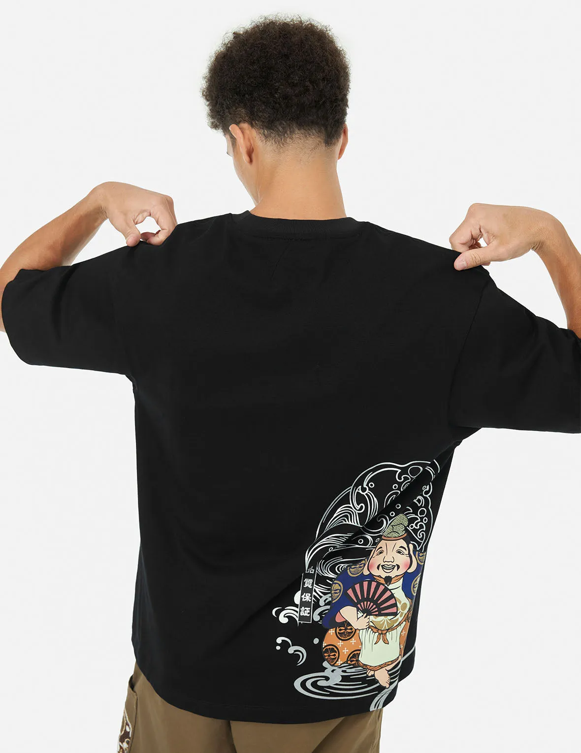 Ebisu Print Relax Fit T-Shirt sold by Evisu product image thumbnail 5