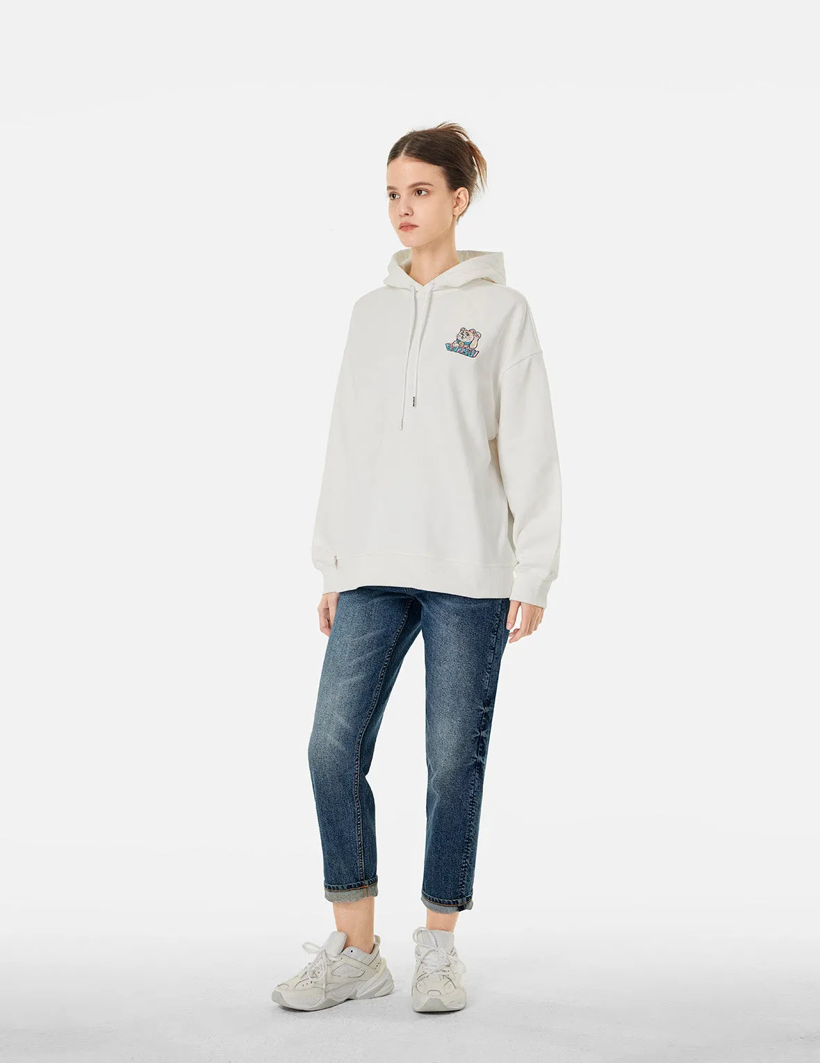 Pixel Seagull Embroidery Relax Jeans sold by Evisu product image thumbnail 4