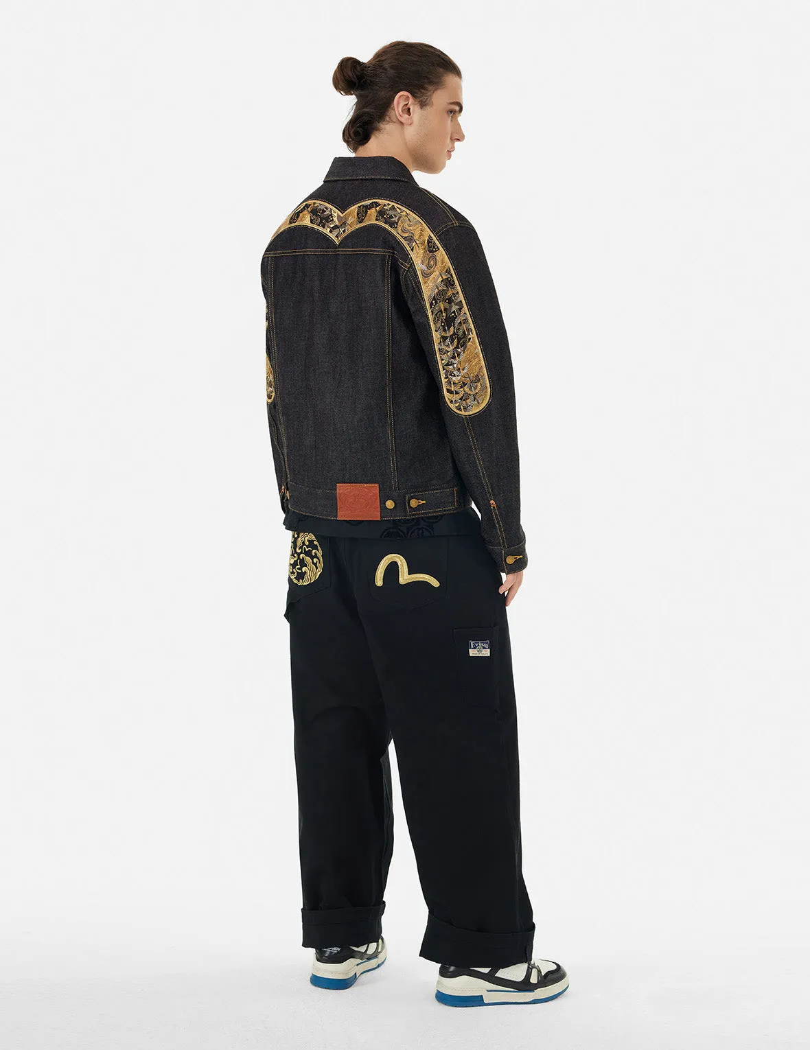 Brocade Daicock Appliqué
Regular Fit Denim Jacket sold by Evisu product image thumbnail 3