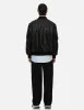 Logo Appliquéd Leather Bomber Jacket sold by Evisu