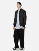 Logo Appliquéd Leather Bomber Jacket sold by Evisu