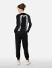 Logo Print and Seagull Embroidery Regular Fit Sweatpants sold by Evisu