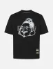 Rhinstone Logo and Godhead Print Relax Fit T-Shirt sold by Evisu