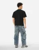 Rhinstone Logo and Godhead Print Relax Fit T-Shirt sold by Evisu