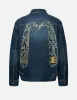 Sheridan Daicock Print and Seagull Embroidery Regular Fit Denim Shirt Jacket sold by Evisu