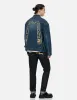 Sheridan Daicock Print and Seagull Embroidery Regular Fit Denim Shirt Jacket sold by Evisu