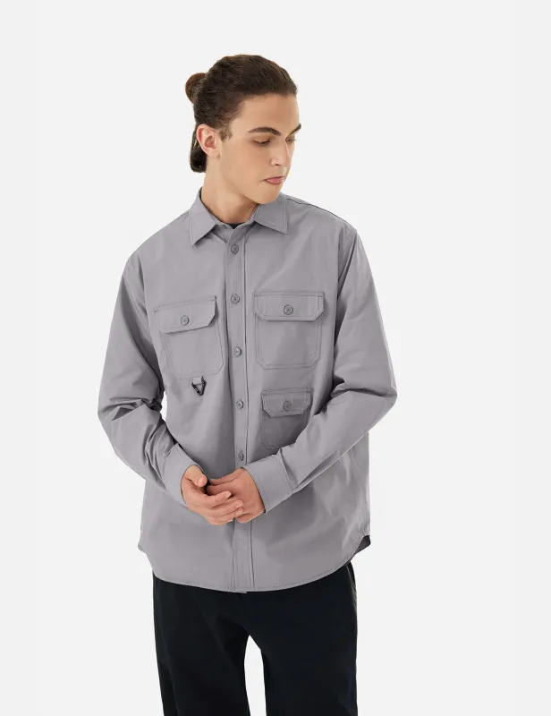 3D Metallic Fishing Logo Print Relax Fit Shirt sold by Evisu