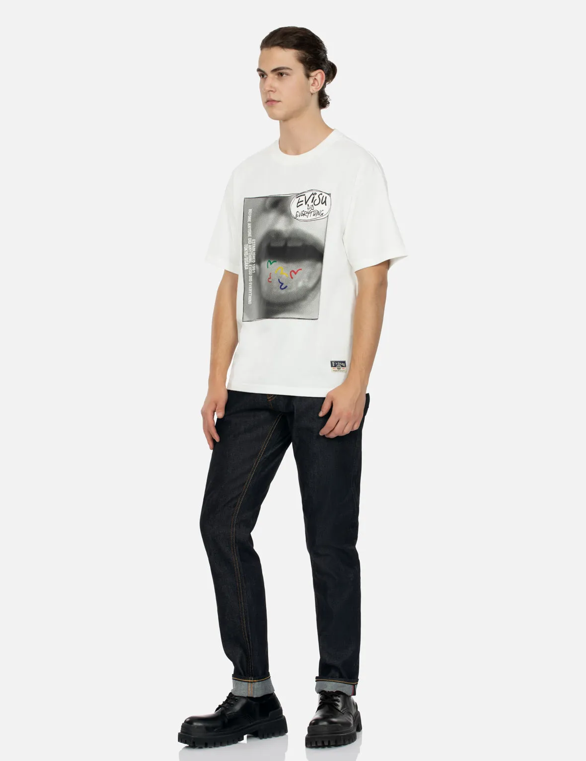 Vintage Image Print Relax Fit T-shirt sold by Evisu product image thumbnail 3