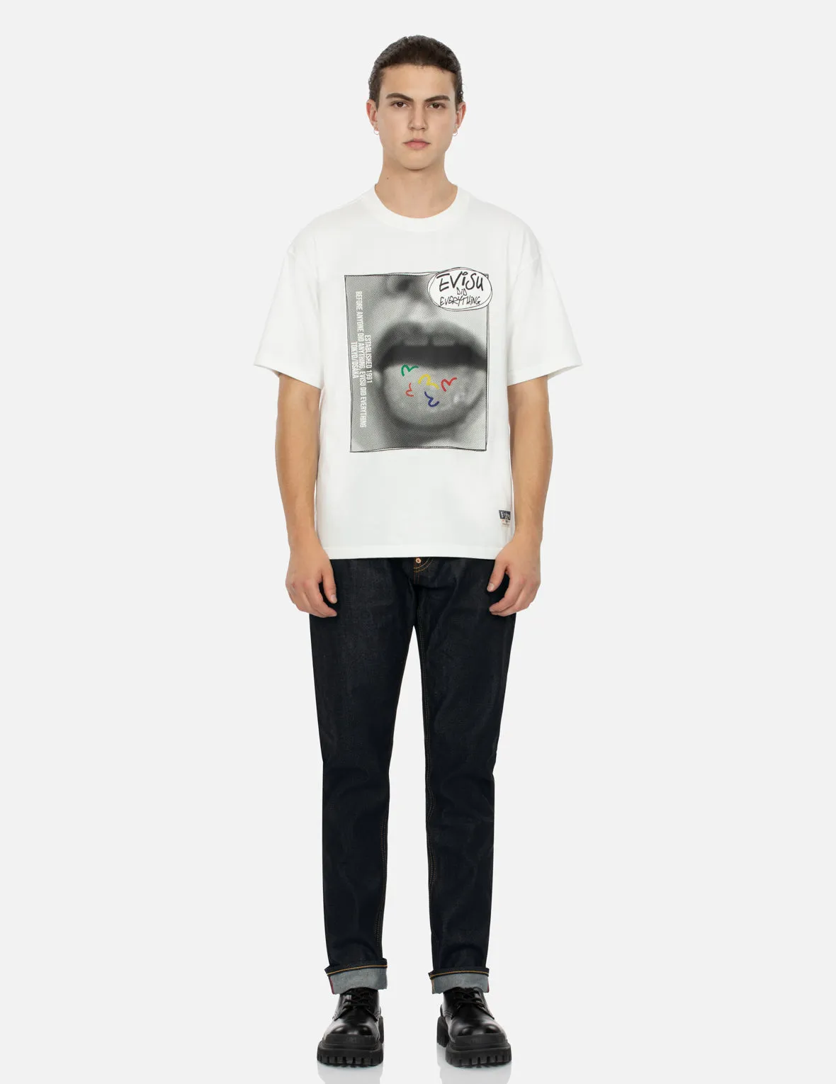 Vintage Image Print Relax Fit T-shirt sold by Evisu product image thumbnail 5