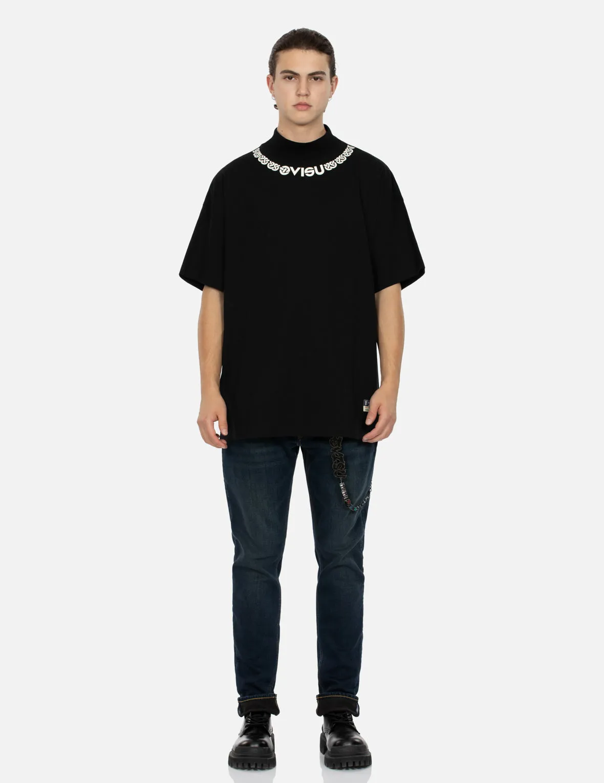 Wheel of Wisdom Print Relax Fit T-shirt sold by Evisu product image thumbnail 5