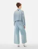 Seagull Embossed Baggy Jeans sold by Evisu