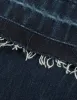 Deconstructed Seagull Embossed Fashion Fit Skirt-Jeans sold by Evisu