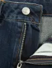 Deconstructed Seagull Embossed Fashion Fit Skirt-Jeans sold by Evisu