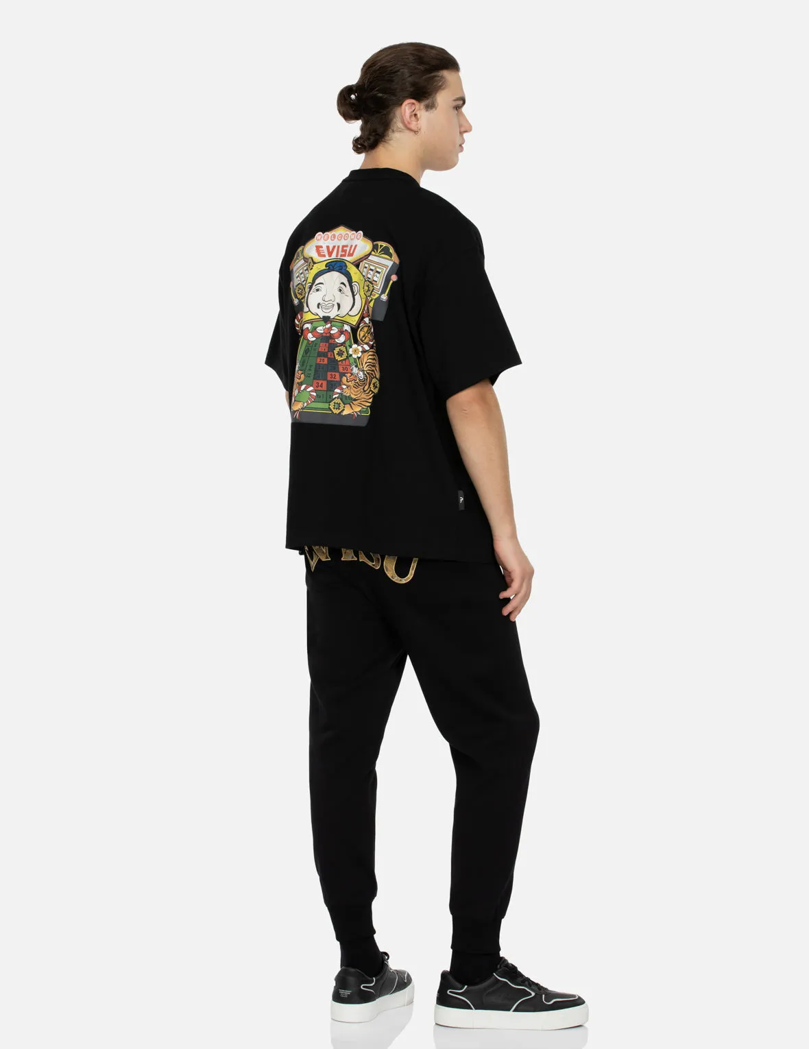 Lucky Slot Machine Print Loose Fit T-shirt sold by Evisu product image thumbnail 5