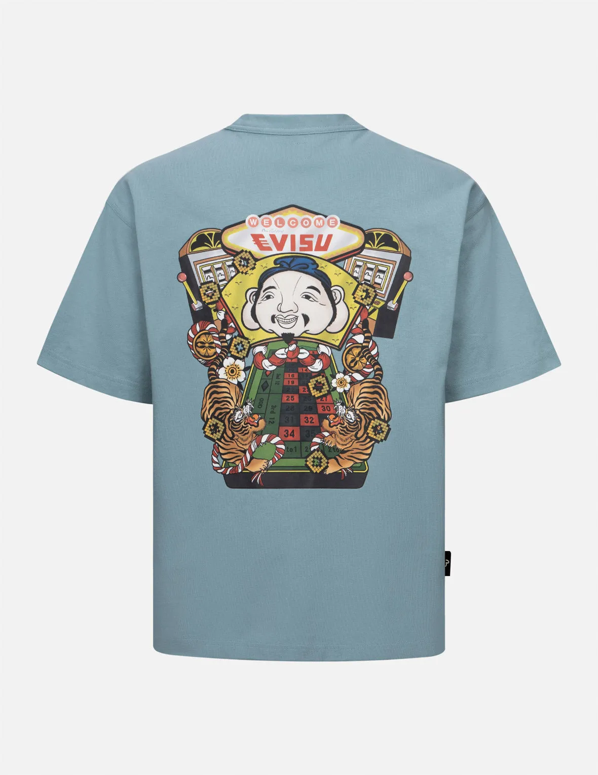 Lucky Slot Machine Print Loose Fit T-shirt sold by Evisu product image thumbnail 2
