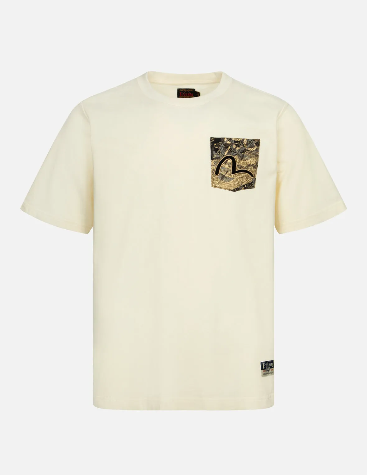 Auspicious Cloud Embroidery Regular Fit T-shirt sold by Evisu product image thumbnail 2