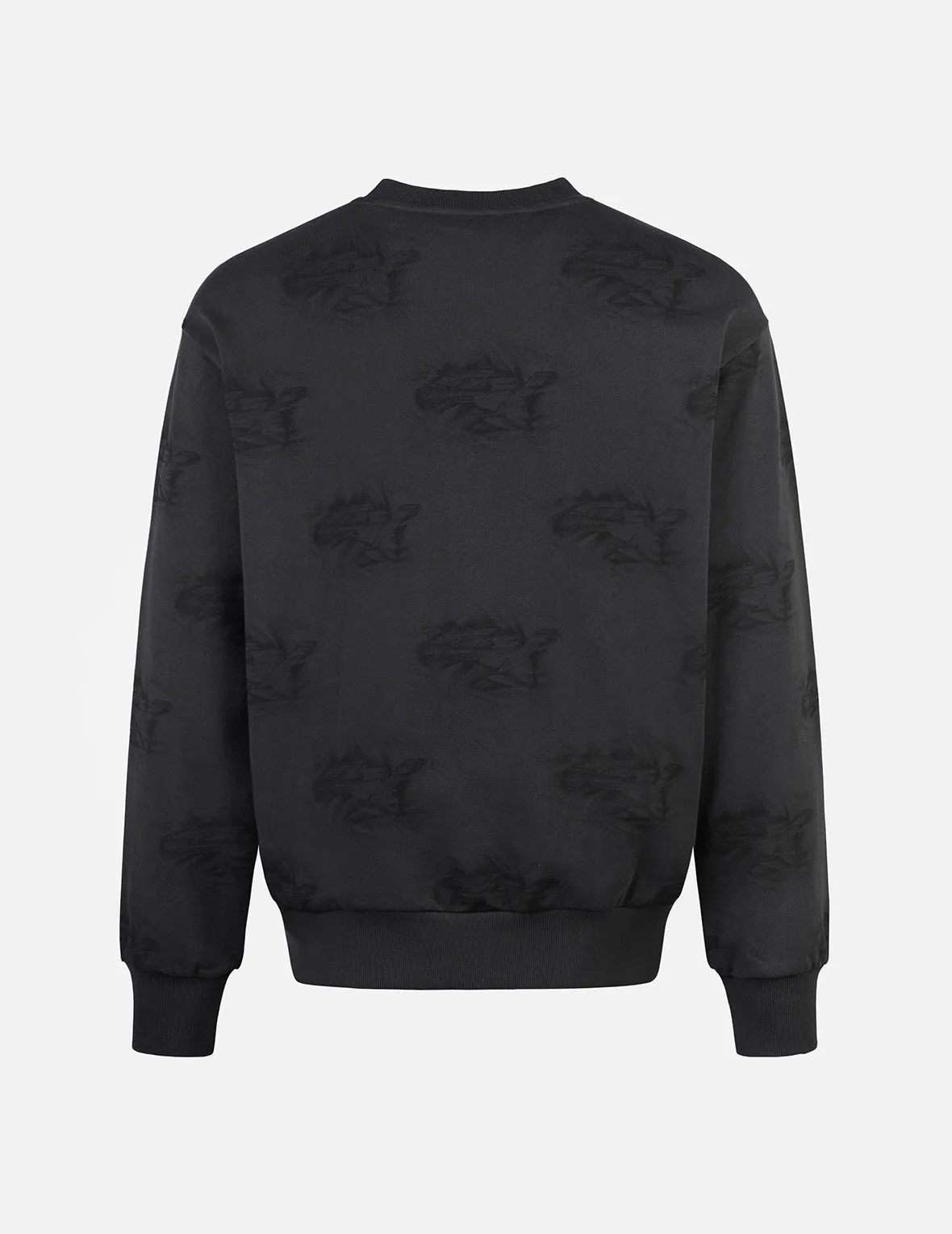 Allover Crinkle Logo Print Regular Fit Sweatshirt sold by Evisu product image thumbnail 2