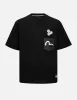 Seagull-print Denim Pocket Relax Fit T-Shirt sold by Evisu