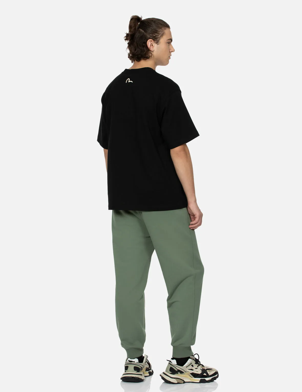 Seagull-print Denim Pocket Relax Fit T-Shirt sold by Evisu product image thumbnail 4