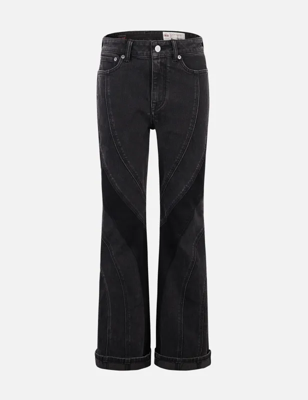 Cut-Line Fashion Fit Boot Cut Jeans sold by Evisu