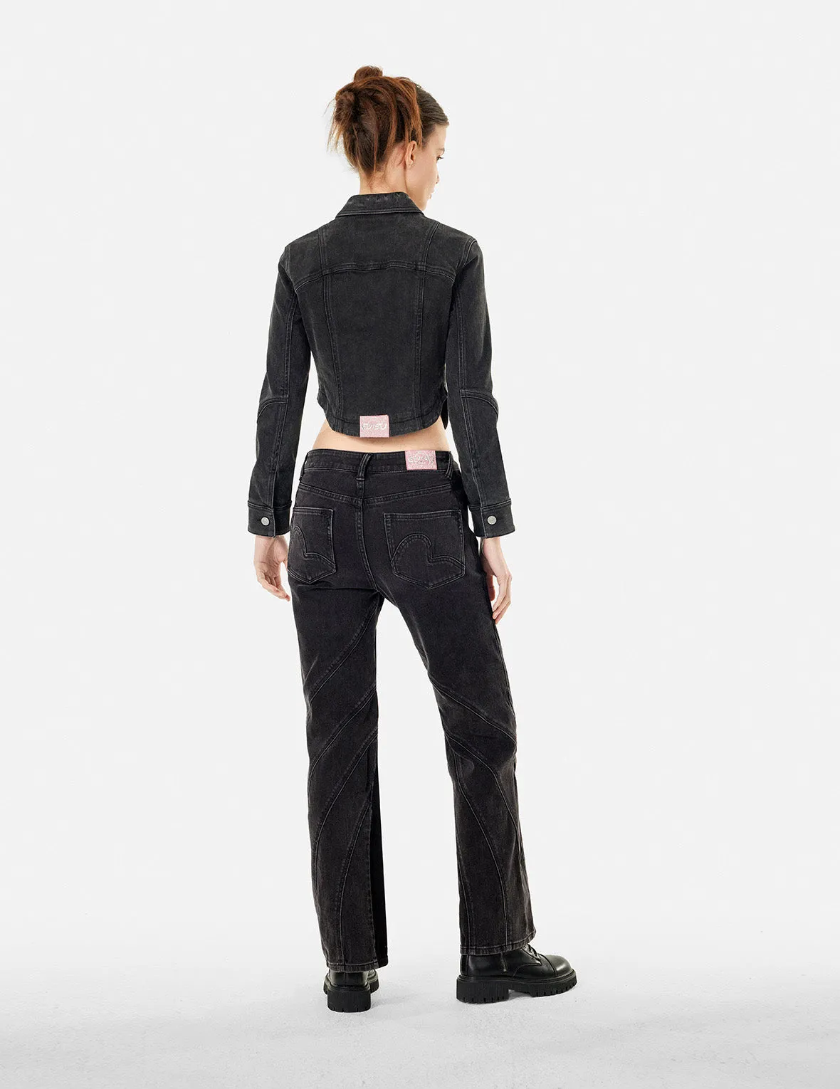 Cut-Line Fashion Fit Boot Cut Jeans sold by Evisu product image thumbnail 5