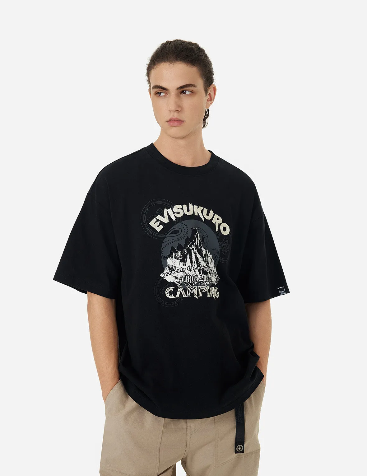 Multi-Prints Loose Fit T-Shirt sold by Evisu product image thumbnail 4