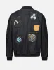 Multi-logo and Multi-pocket Relax Fit Denim Jacket sold by Evisu
