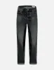 Leather Inlay and Seagull Pockets Baggy Fit Jeans sold by Evisu
