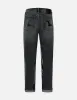 Leather Inlay and Seagull Pockets Baggy Fit Jeans sold by Evisu