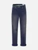 Seagull Appliqué Embroidery Baggy Fit Patchwork Jeans sold by Evisu